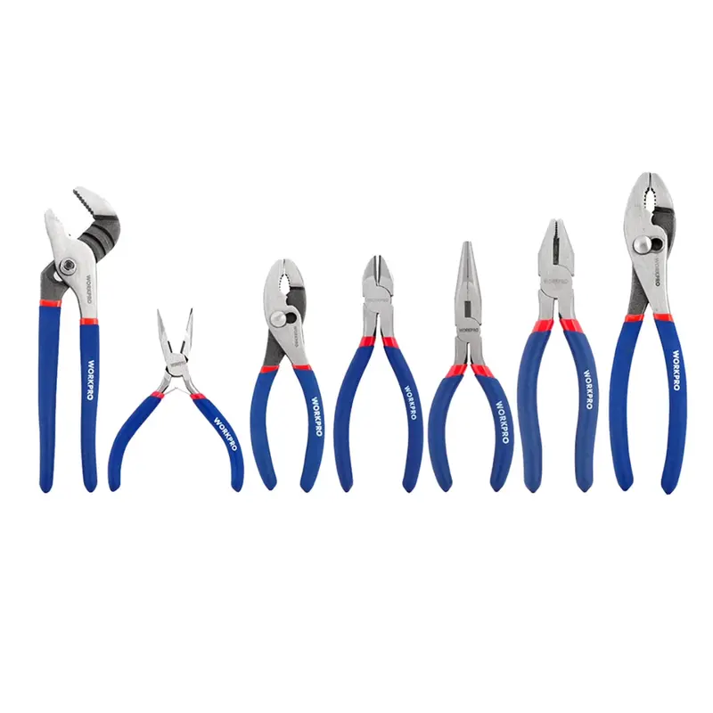 7-Piece Workpro Pliers Set With Groove Joint 1