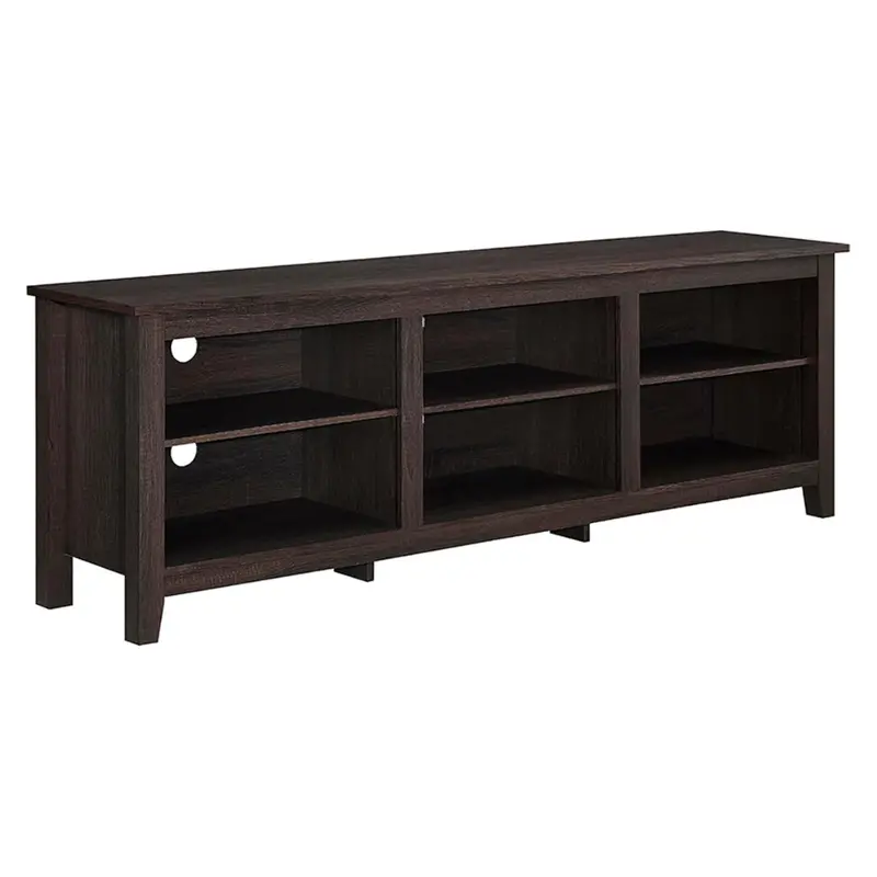 70'' Walker Edison 6 Cubby Wren Classic Tv Stand For Up To 80'' Tvs 1