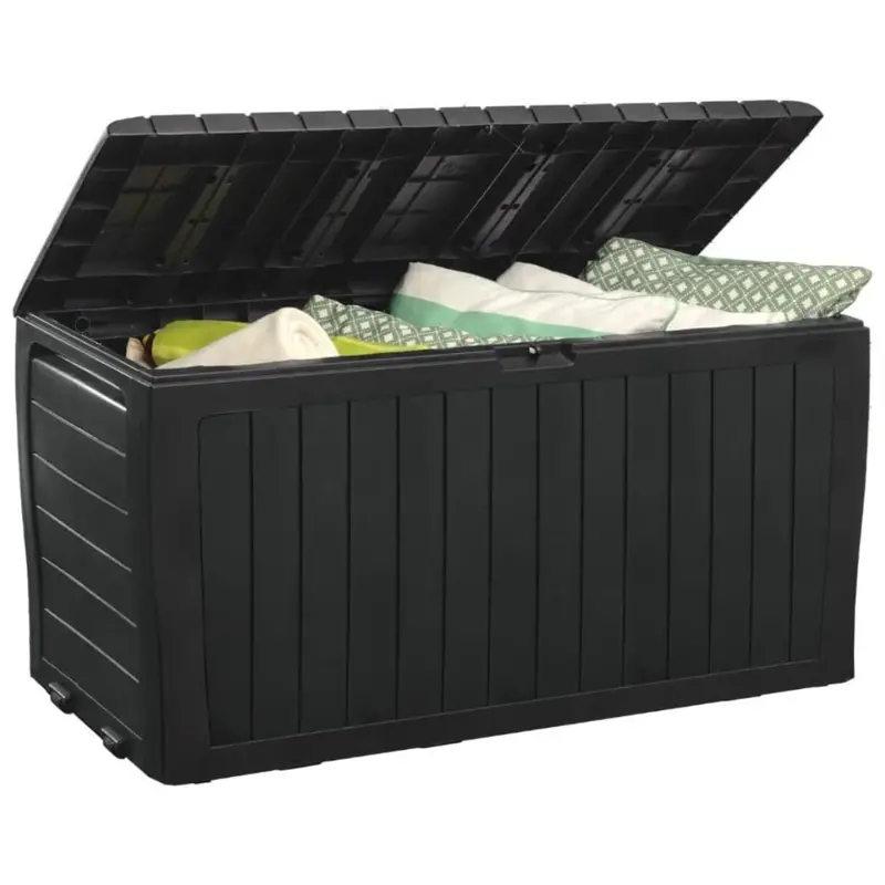 71 Gallon Keter Marvel Plus Resin Outdoor Box 1