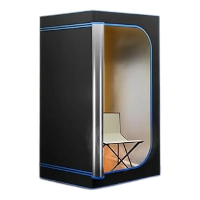 71" X 35" Serenelife Portable Sauna Box With 4L Steamer 1