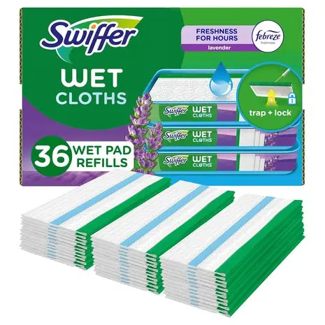 72 Swiffer Sweeper Wet Mopping Cloth Multi Surface Refills 1