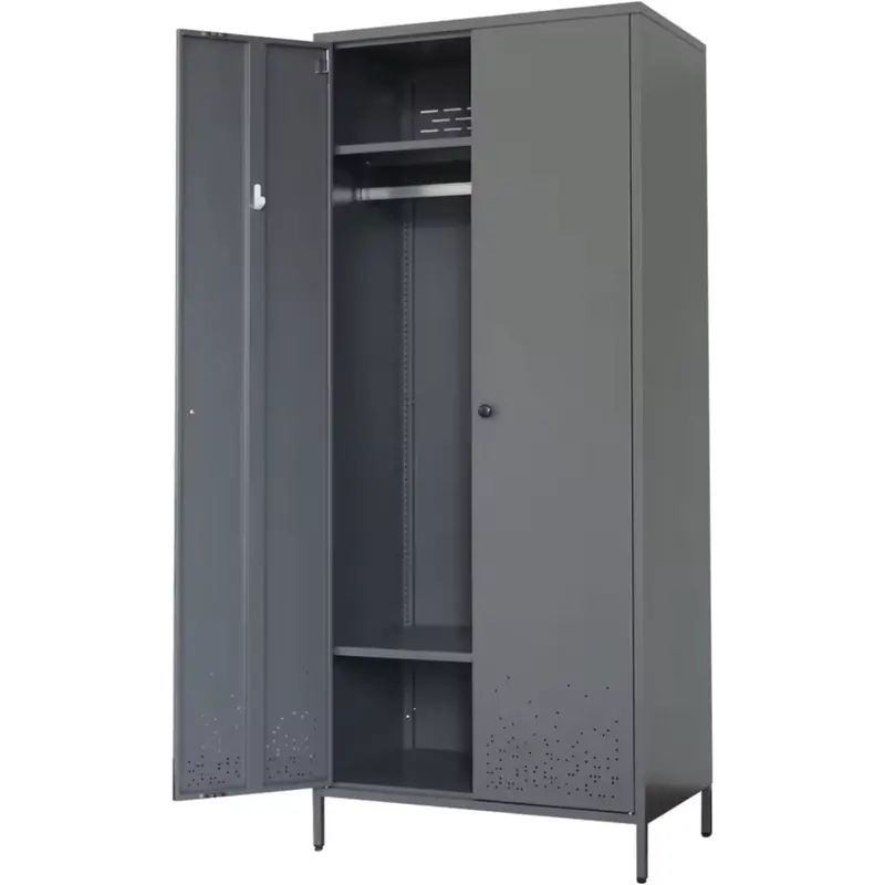 74" Metal Lockable Storage Cabinet 1
