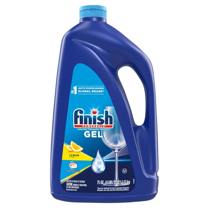 75-Oz Finish Lemon Scent Liquid Gel Dishwasher Detergent 1