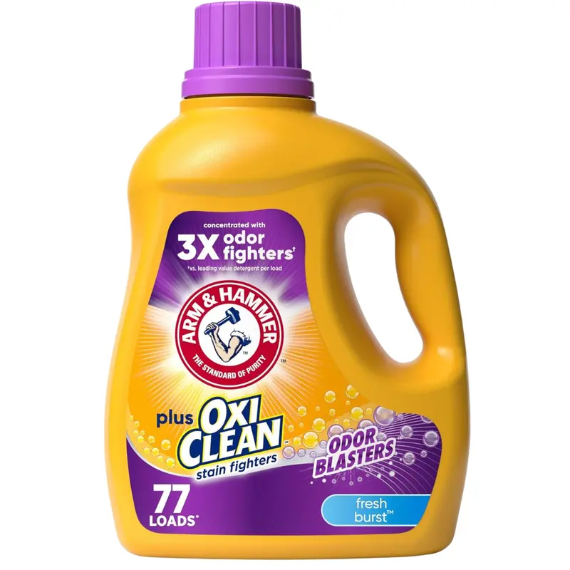 77-Loads Arm & Hammer Plus Oxiclean Odor Blasters Detergent (100.5 Fl Oz) 1