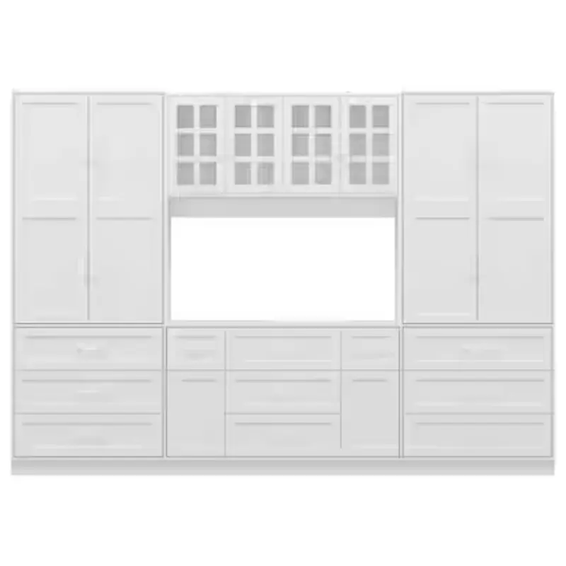 78.7" Office Storage Cabinet With 13 Shelves And 11 Drawers 1