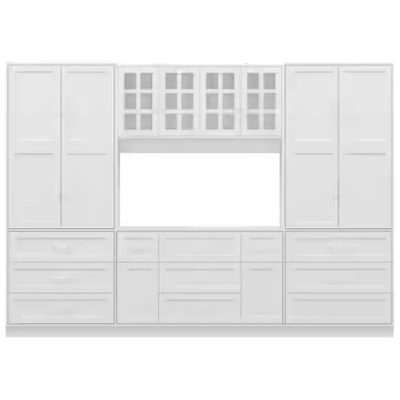 78.7" Office Storage Cabinet With 13 Shelves And 11 Drawers 1