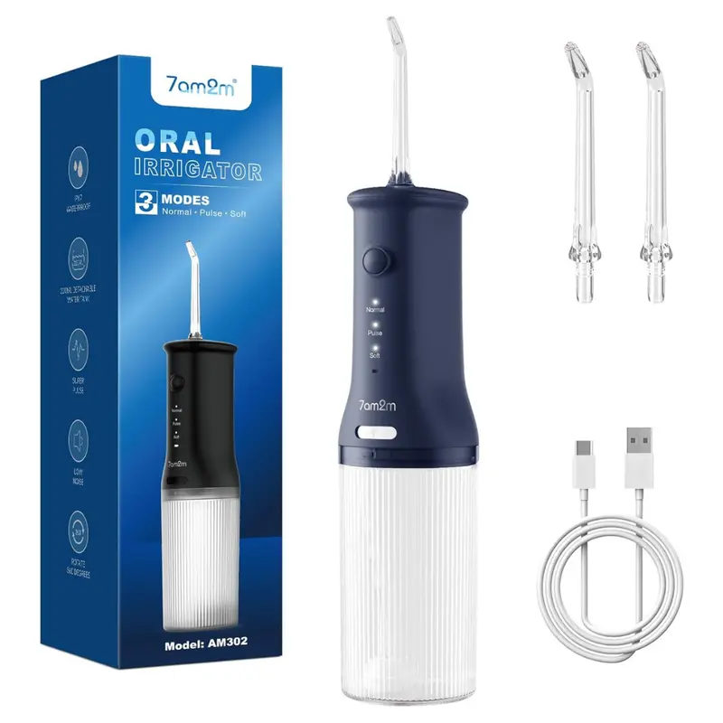 7Am2m Portable Cordless Water Flosser 1
