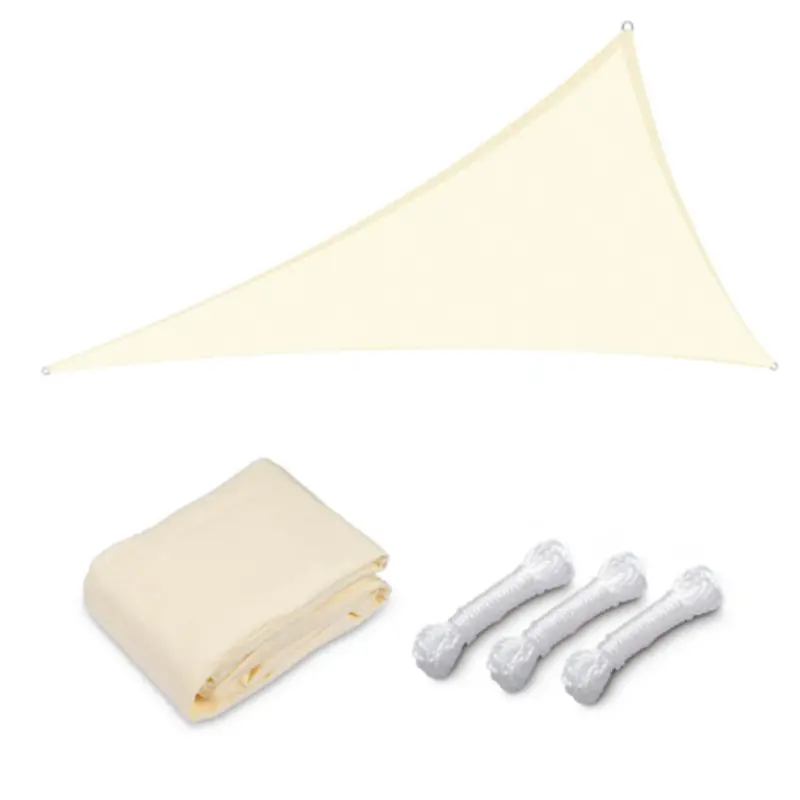 7Ft X 7Ft X 7Ft Yescom 97% Uv Block Triangle Sun Shade Sail 1