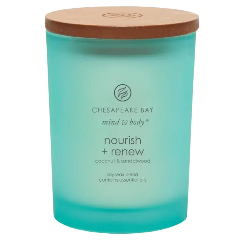 8.8-Oz Chesapeake Bay Candle Mind & Body Medium Jar Candle 1