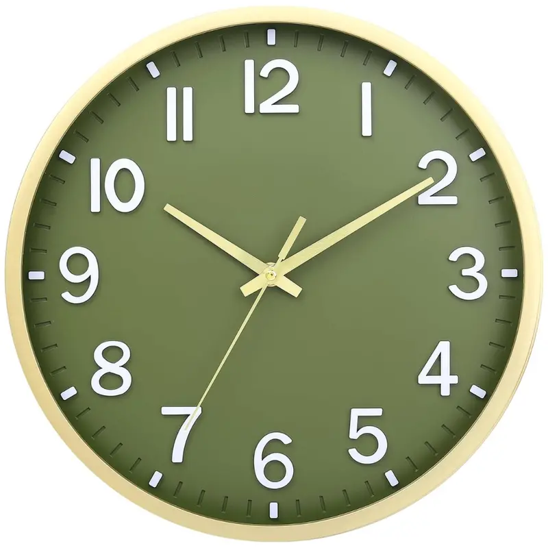 8" Battery Operated Silent Non Ticking Modern Wall Clock Super Hot! Lowest Ever! Get 8 Inch Moiubik Battery Operated Silent Non Ticking 1