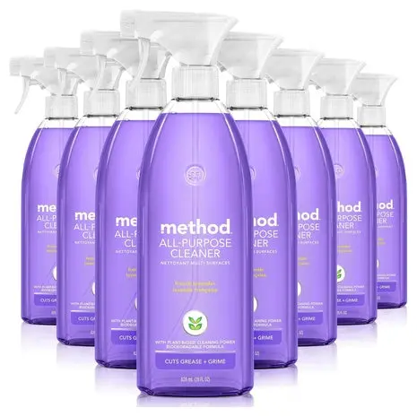 8 Bottles Method All-Purpose Lavender Cleaner Spray 1