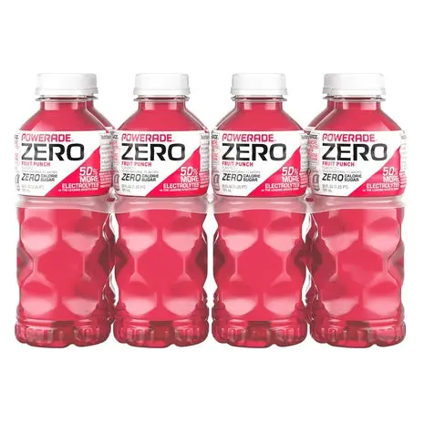 8 Bottles Powerade Zero 1