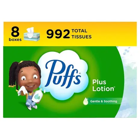 8 Boxes Puffs Facial Tissues 1