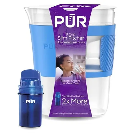 8-Cup Pur Slim Water Filter Pitcher 1