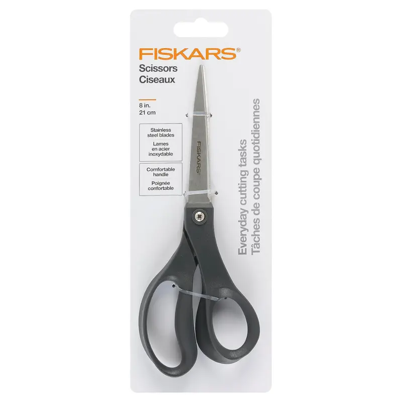 8" Fiskars Stainless Steel Everyday Scissors 1