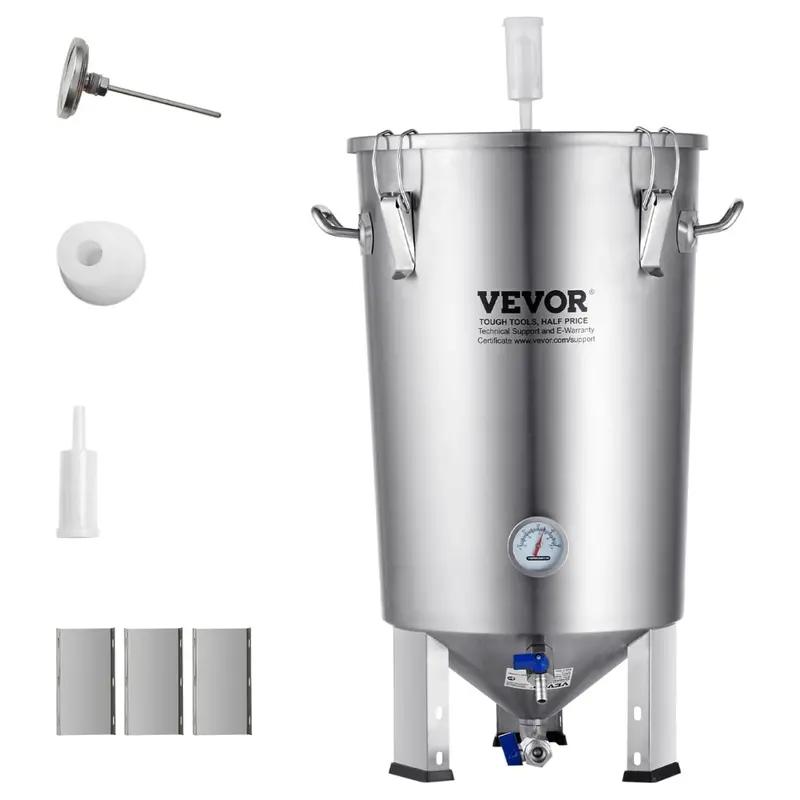 8 Gallon Stainless Steel Beer Brew Fermentor Bucket 1
