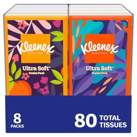 8 Kleenex On-The-Go Packs 1