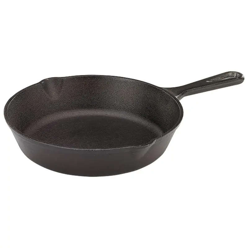 8" Mercer Culinary Pre-Seasoned Cast Iron Skillet 1