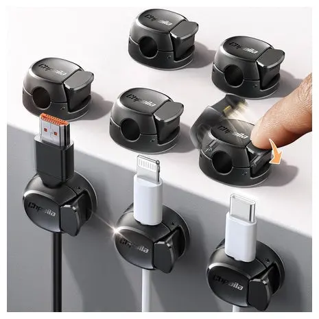 8 Organizer Cable Clips 1