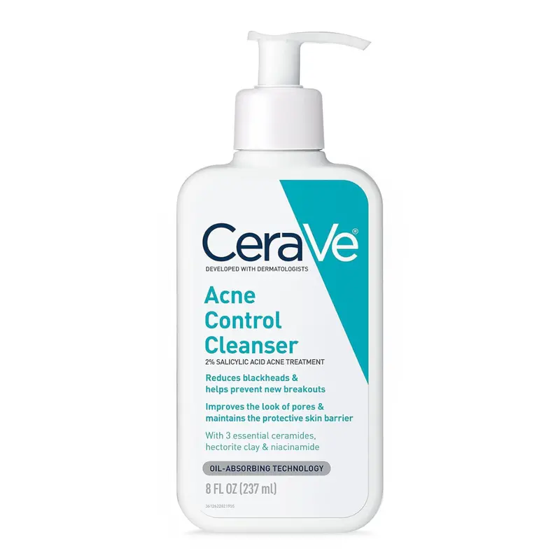 8 Oz Cerave Acne Treatment Face Wash 1