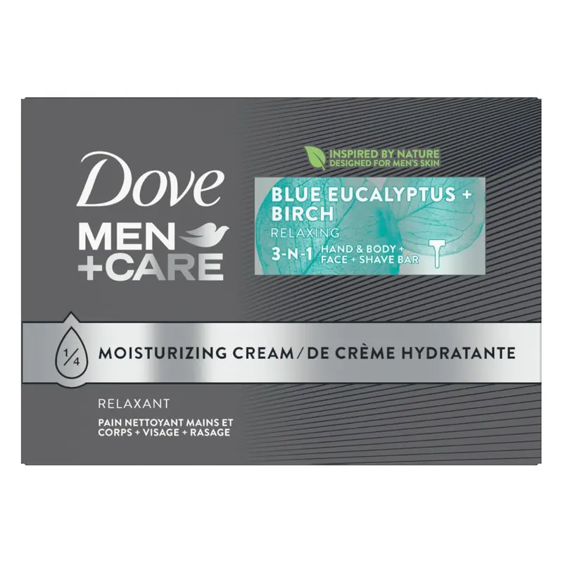 8-Pack 3.75-Oz Dove Men + Care 3-In-1 Cleanser Bars 1