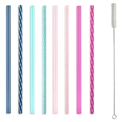 8-Pack Ello Impact Reusable Straws 1