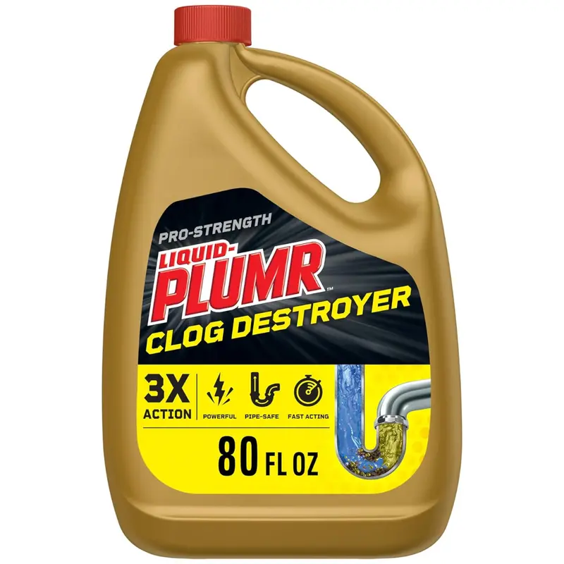 80 Fl Oz Clorox Liquid-Plumr Pro-Strength Clog Destroyer 1