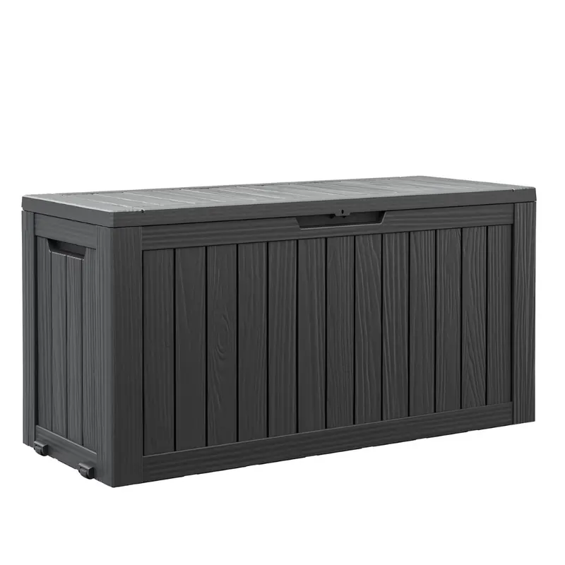 80-Gallon Waterproof Resin Deck Box With Lock (2 Colors) 1