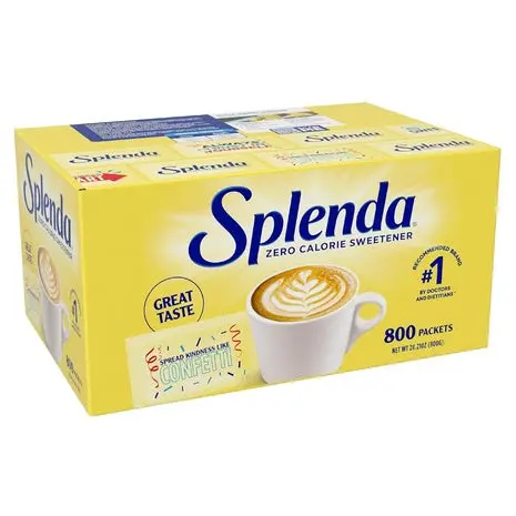 800 Splenda Zero-Calorie Sweetener Packets 1