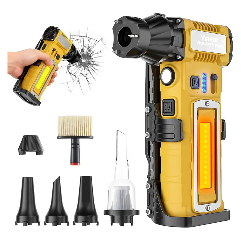 8000Mah Compressed Cordless Rechargeable Air Duster 1