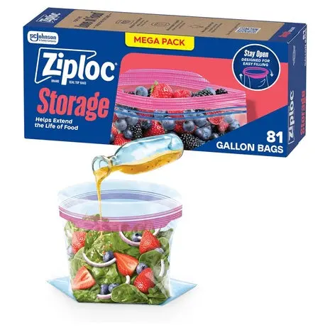 81 Gallon Food Storage Bags 1