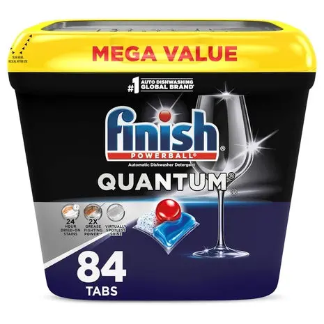 84 Finish Quantum Dishwasher Pods 1