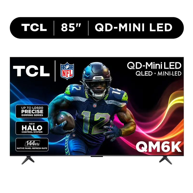 85" Tcl Qm6k Series Qd-Mini 4K Ultra Hd Smart Qled Google Tv 1