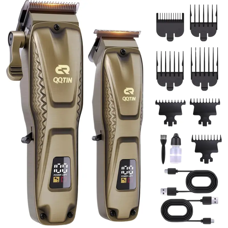 8500Rpm Cordless Professional Electric Hair Clipper & Trimmer Set 1