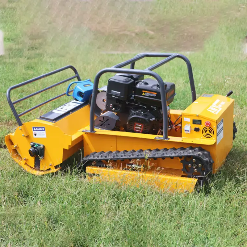 850W Brushless Motor Diesel Self-Propelled Robotic Flail Mower 1