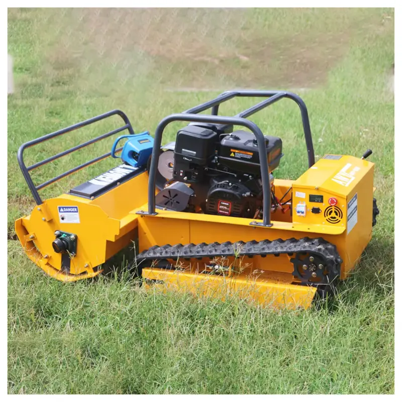 850W Brushless Motor Diesel Self-Propelled Robotic Flail Mower 1