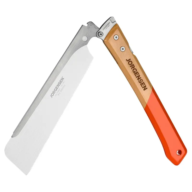 9.5" Pro Folding Dovetail Japanese Pull Saw With Beech Wood Handle 1