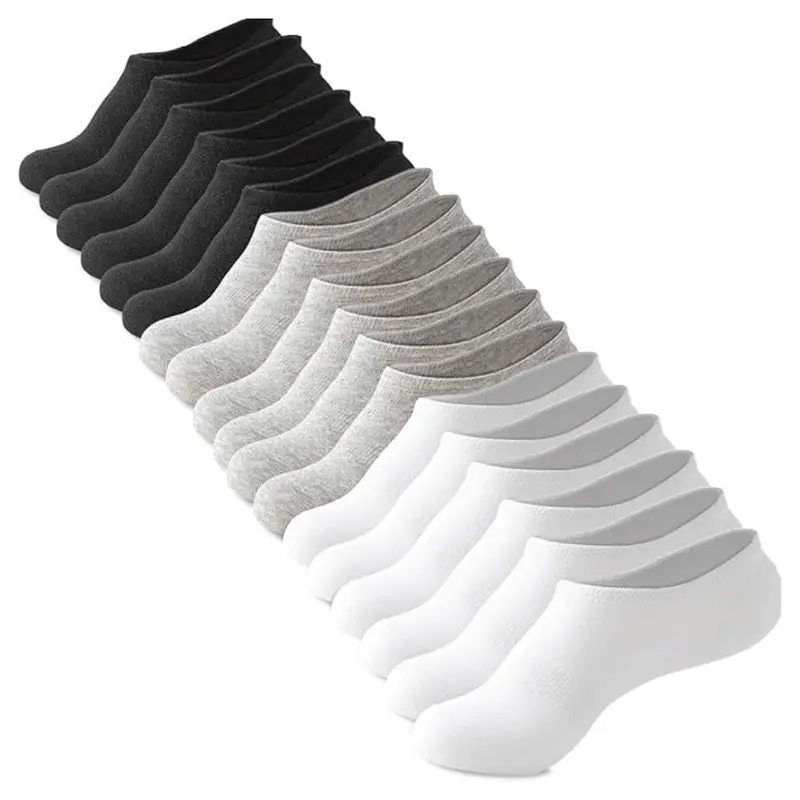 9-Pairs Loucey Invisible No-Show Low-Cut Ankle Socks 1