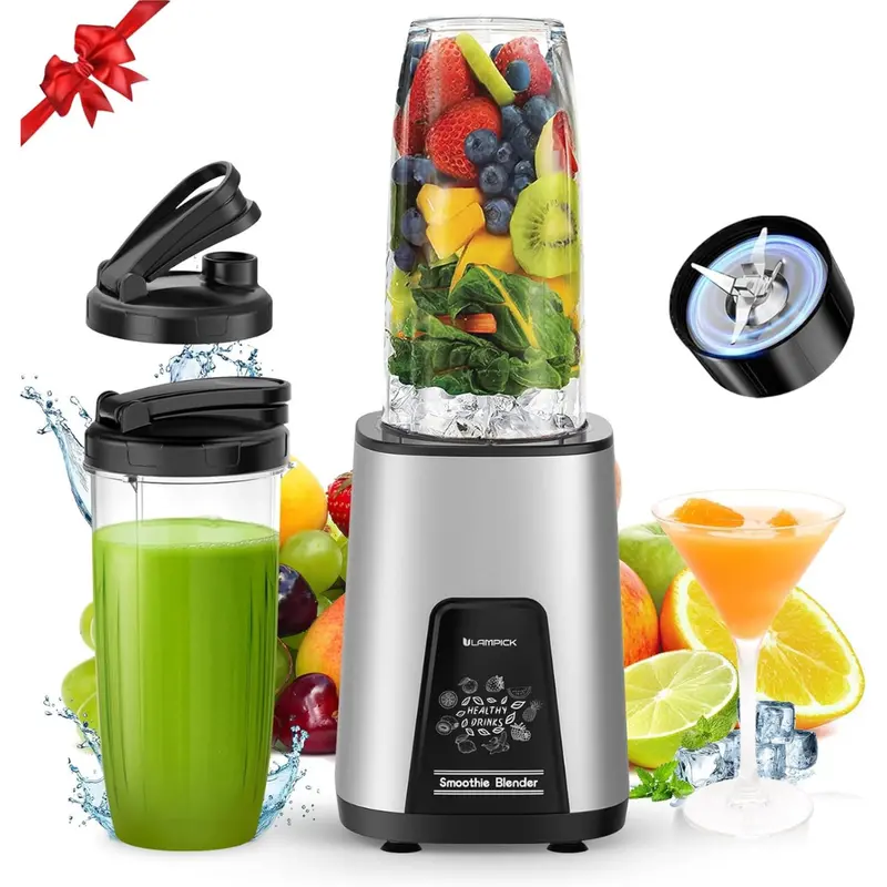 900W Personal Blender W/22Oz Portable Cups 1