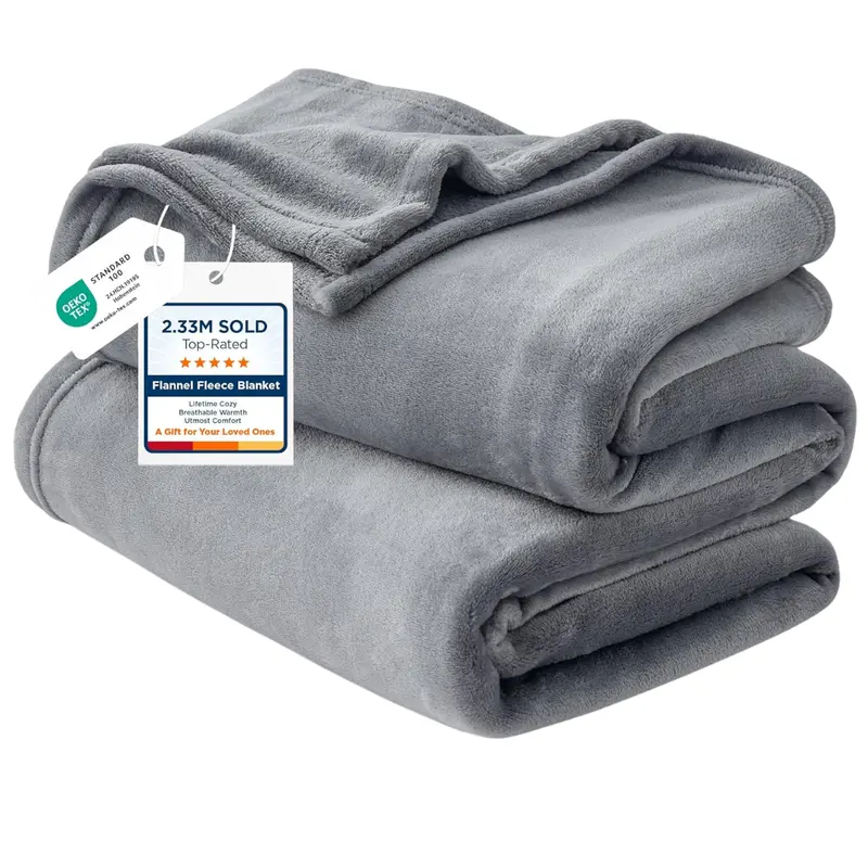 90"X90" Bedsure Soft Plush Fuzzy Cozy Luxury Blanket 1