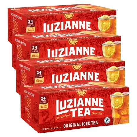 96 Luzianne Gallon Size Iced Tea Bags 1