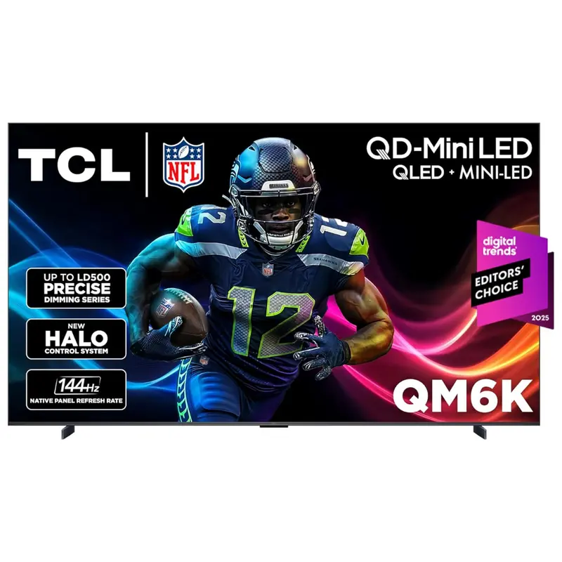 98" Tcl Qm6k Series 4K Ultra Hd Smart Qd-Mini Led Google Tv 1