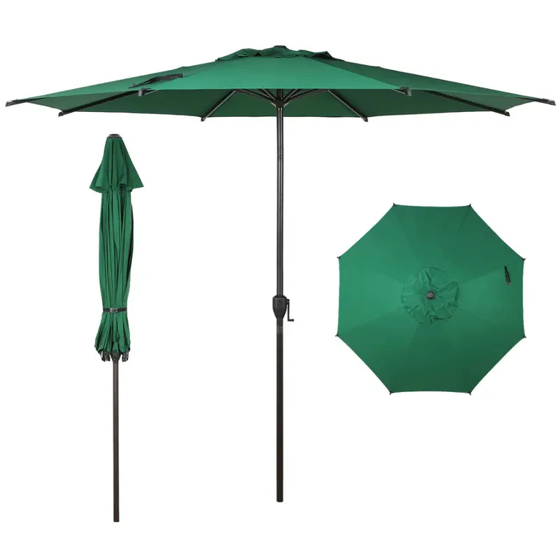 Abba Patio Lyon Market Umbrella With Crank Lift 1