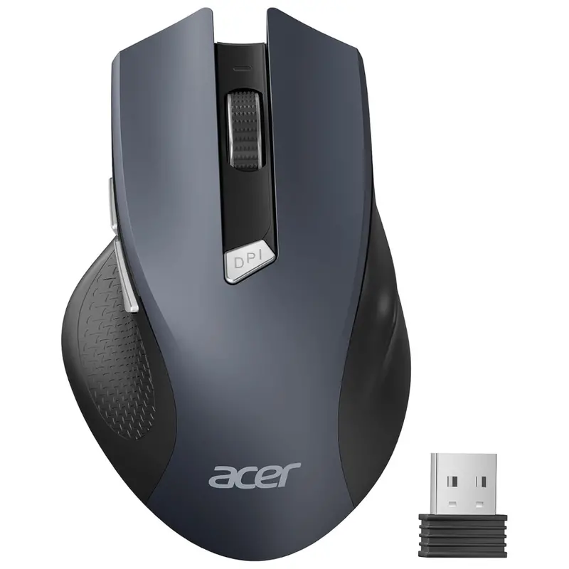 Acer 6-Button 1600 Dpi 2.4Ghz Wireless Mouse With Usb Receiver 1