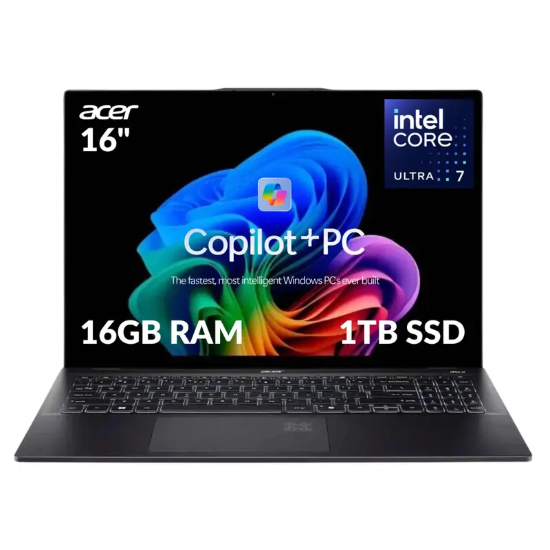 Acer Swift 16 Ai 16" Touch Copilot+ Pc Laptop (Ultra 7 256V / 16Gb Ram / 1Tb Ssd) [Certified Refurb] 1