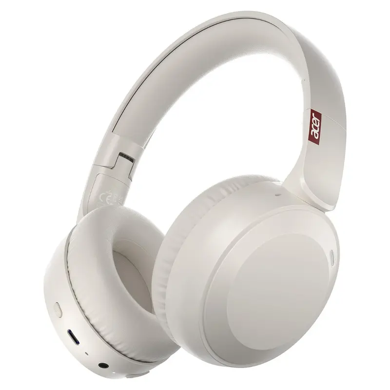 Acer Wireless Foldable Over-Ear Headphones W/ Memory Foam Earpads 1