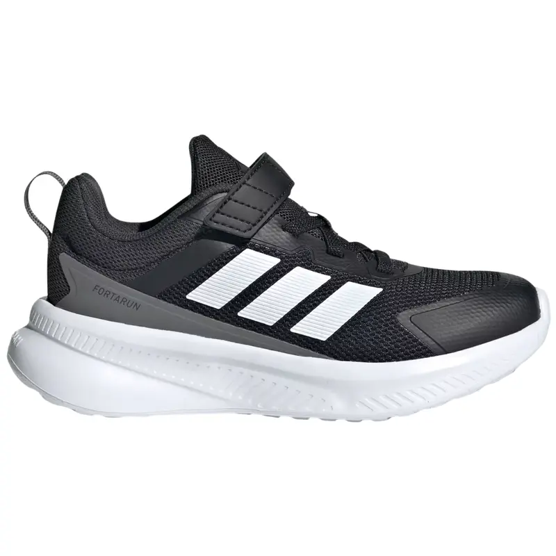 Adidas Kid's Fortarun 4.0 Shoes (Core Black/Cloud White) 1