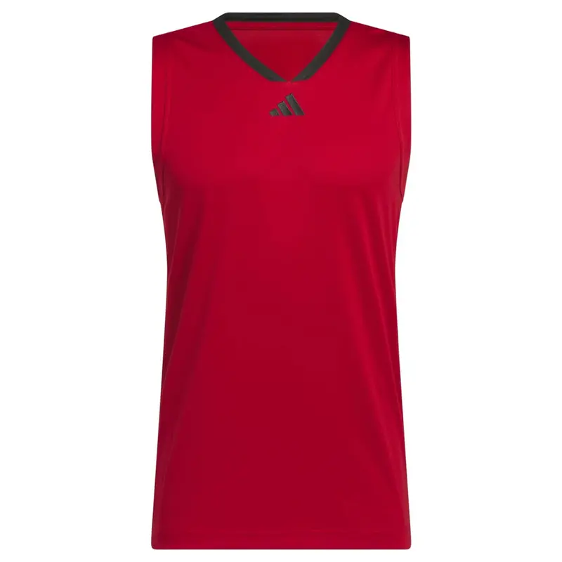 Adidas Men's 3-Stripes Basketball Tank Top 1