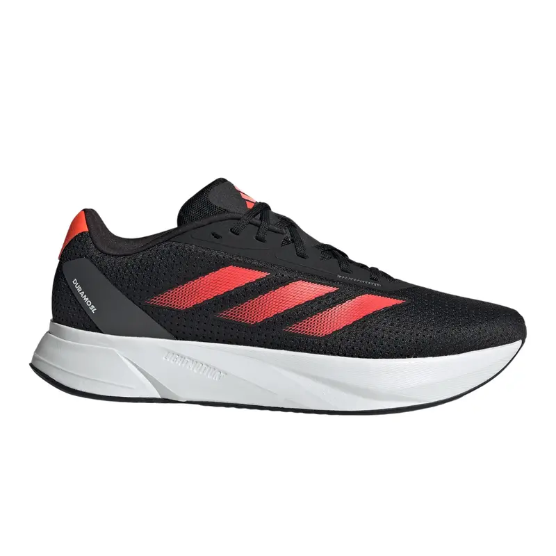 Adidas Men's Duramo Sl Running Sneaker (Core Black / Solar Red / Grey Six) 1