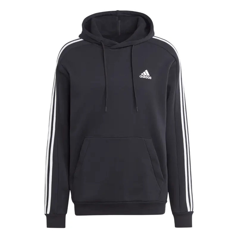 Adidas Men's Essentials Fleece 3-Stripes Full-Zip Hoodie (Select Sizes) 1